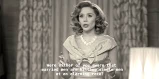 Marvel S Wandavision Tackles Time Period Sexism In A Fun Way The Mary Sue