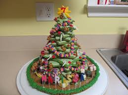 And melted chocolate is never a bad thing! Almond Sugar Cookie Stars Stacked To Create Tree Green Melted Chocolate Wafers Icing On Cookies Fondant Amp Choc Molds Used For Prese Cakecentral Com
