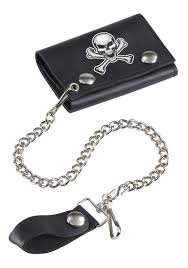 Ending wednesday at 2:08pm pdt 1d 3h. Biker Wallet W Security Chain