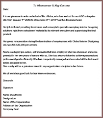 Experience Letters Experience Letter Format With Salary Format Of Experience Letter