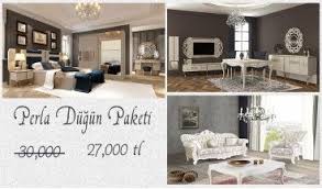Perla Dugun Paketi Mobilya Yatak Odasi Koltuklar