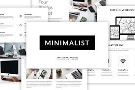 Minimalist Presentation Template In 2020 Presentation Design Template Presentation Templates Presentation