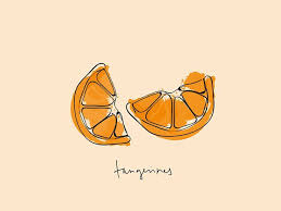Tangerines Line Art Drawings Painting Art Projects Art Drawings
