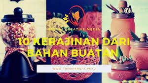 Produk kerajinan yang menjadikan bahan dengan sifat lunak sebagai bahan dasar pembuatannya. 10 Kerajinan Dari Bahan Buatan Dan Cara Membuatnya Rekreartive