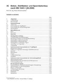 Dabei sollte fct,eff mindestens eine zugfestigkeit fctm  3 n/mm² angenommen werden. 3c Beton Stahlbeton Und Spannbetonbau Nach Din 1045 1 Nasg