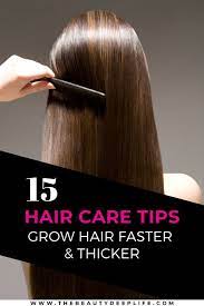 Hair Care Tips For Growth Beauty Tips For Hair Longer Stronger Hair Hair Care Tips Grow Hair