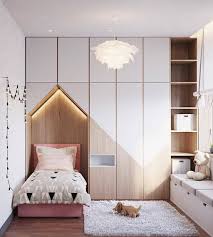 If you have kids at home, you can make their personal space more adorable to view by picking the colorful accent on the wall and other important elements. 40 Affordable Kids Bedroom Design Ideas That Suitable For Kids Cool Kids Bedrooms Kids Bedroom Designs Kids Room Design