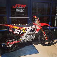 Honda Crf250 -jtm Motorcycle Graphics Motorcross Motocross Bikes Supermoto