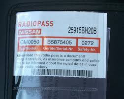 May 21, 2018 · радио для включения требует код Connect Radio System Code Nissan Juke Owners Club