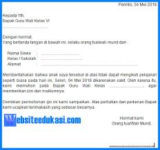Demikian ulasan tentang contoh surat izin sekolah karena sakit 2021. Contoh Surat Izin Sakit Tidak Masuk Sekolah Terbaru 2018 Websiteedukasi Com