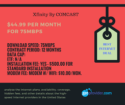Find The Xfinity By Comcast Internet Plans And Pricing If You Have No Clue On How To Find Internet Service Providers Internet Plans Internet Deals How To Plan