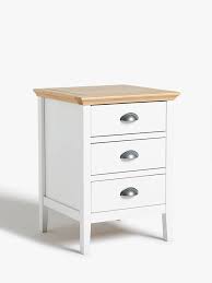 In this video i make one of by bed side table units with three drawers. Anyday John Lewis Partners Albany 3 Drawer Bedside Table At John Lewis Partners