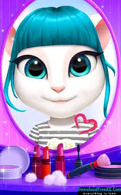 My talking tom 2 is the sequel to my talking tom, a version of the classic talking tom cat where you take care of a bouncing little baby tom. My Talking Angela Apk Mod Android Downloadfreeaz