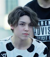 blue, purple and vernon