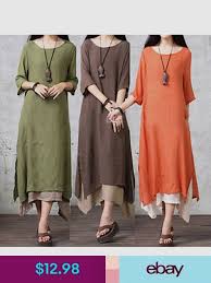 Dresses Ebay Clothing Shoes Accessories Womens Long Maxi Dresses Maxi Dress With Sleeves Long Shirt Dress