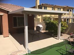 Double header, double steel, footings, led recessed light, ceiling fans, outlets, dimmers, switch. Gilbert Patio Covers Lattices City Seamless Patio Covers
