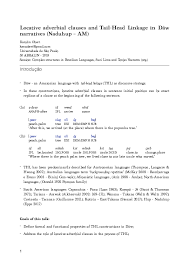 Check spelling or type a new query. Adverbial Clauses Research Papers Academia Edu