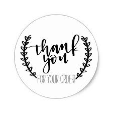 Thank you, your name your business contact details second email payment request template. Printable Thank You Stickers Black And White Novocom Top