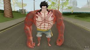 Gear 5 luffy 69851 gifs. Monkey D Luffy Gear Fourth Transformation For Gta San Andreas