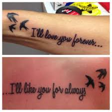 Arm Tattoo I Ll Love You Forever Tattoos For Daughters Mom Tattoo Quotes Mother Daughter Tattoos