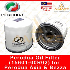 What is the drivetrain, perodua bezza (facelift 2020) sedan 2020 1.0 (68 hp)? Genuine Perodua Oil Filter 15601 00r02 For Axia Bezza