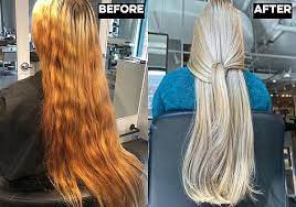 The hair dye hasn't taken as well to the roots and now they're a totally different shade to the rest of your hair… quick fix: Whip Salon Explains Color Correction Vs Color Service