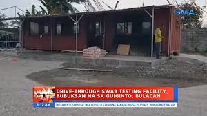 Ub Drive Through Swab Testing Facility Bubuksan Na Sa Guiginto Bulacan Youtube