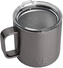 Yeti travel mugs with handle mug thermal for rambler oz tumblers. Amazon Com Yeti Rambler 14 Oz Mug Stainless Steel Vacuum Insulated With Standard Lid Graphite Kitchen Dining
