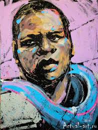 David Garibaldi его вид настенной живописи в стиле ритм–енд–тон