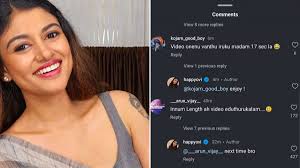 Oviya video leak row: Actress has perfect response to claims about viral  MMS clip- The Week