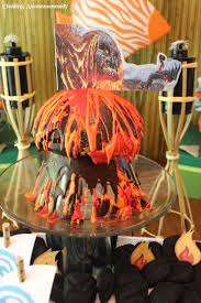 Wow Te Ka Lava Monster Lava Cake Cool Concept Moana Party Moana Party Invitations Hawaiian Birthday Party