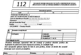 Pentru ce an vrei sa depui? Anaf AnunÅ£Äƒ Formularul 112 A Fost Actualizat Universul Argesean