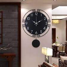Dinding rumah ternyata tak harus polos saja. Jam Dinding Modern Minimalis Nordic Kamar Tidur Suasana Gaya Cina Ruang Tamu Kreatif Fashion Bisu Gantung Meja Rumah Jam Wall Clocks Aliexpress
