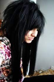 Oh Gosh The Messier I Love It Hair Color For Black Hair Black Scene Hair Scene Hair