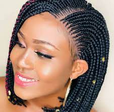 Bob Box Braid Wig In Colour 1 Ready To Ship Etsy Box Braids Styling Bob Braids Braids Wig