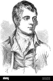 Scots bard Black and White Stock Photos & Images