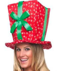 Funny Christmas Hat contest, here's some ideas..tacky yes but fun...we.ll  have the Funniest Hat contest as well as or Ugly Sweater contest..get  creative make yours a one of a kind...or these Hat