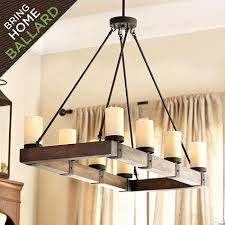Arturo 8 Light Chandelier Ballard Designs Farmhouse Dining Room Lighting Dining Room Chandelier Dining Room Light Fixtures