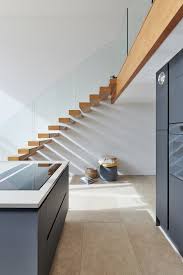 In other words, if the individual riser calculated is 7 1/2, then rip the framing members for the next two winders down to 6 3/4. What Are The Main Components Of A Floating Staircase Times Connection