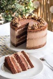 Layer Cake Au Chocolat Empreinte Sucree Cake Chocolat Cremeux Chocolat Layer Cake Au Chocolat
