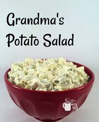 See more ideas about potato salad, potatoe salad recipe, recipes. Grandma S Potato Salad Coffee With Us 3