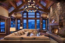Forest home rustic decor art. Log Cabin Interior Design 47 Cabin Decor Ideas