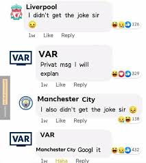 Manchester city vs manchester united preview | team news stats and betting tips. Liverpool Didn T Get The Joke I Didn T Get The Joke Sir Know Your Meme