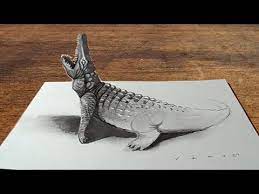 Latest version 1.6.4 released may 27, 2021. Drawing 3d Crocodile Illusion Amazing Trick Art Vamosart Draw It