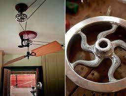 ← preserve belt driven ceiling fans vibrate unfastened. Woolen Mills Belt Pulley Fans Belt Driven Ceiling Fans Ceiling Fan Diy Industrial Design Furniture
