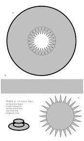 Tricorn Paper Hat Paper Hat Fancy Fancy Dress