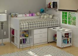 Lits, chevets et têtes de lit enfant. Le Lit Mezzanine Avec Bureau Est L Ameublement Creatif Pour Les Chambres D Enfant Archzine Fr Lit Avec Bureau En Dessous Lits Sureleves Bas Lit Mezzanine Bureau