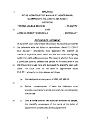 Johor's other tourist hotspots include shopping malls, water theme parks, temples and shrines of pan asia. Fillable Online In The High Court Of Malaya At Johor Bahru Fax Email Print Pdffiller
