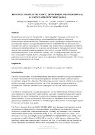 Magic exterminating is a full service pest control company capable of handling any and all pest problems in residential, commercial and. Pdf Micropollutants In The Aquatic Environment And Their Removal In Wastewater Treatment Works