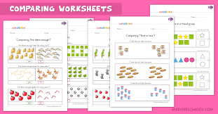 For worksheets relating to comparisons, you have come to the right place. Comparison Worksheets For Kindergarten Compare Numbers And Sizes